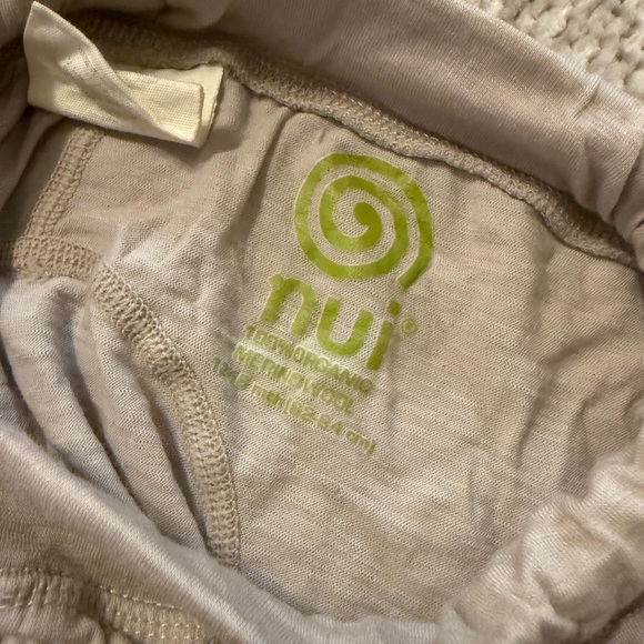 Nui 100% organic merino wool drawstring pants - Picture 2 of 3